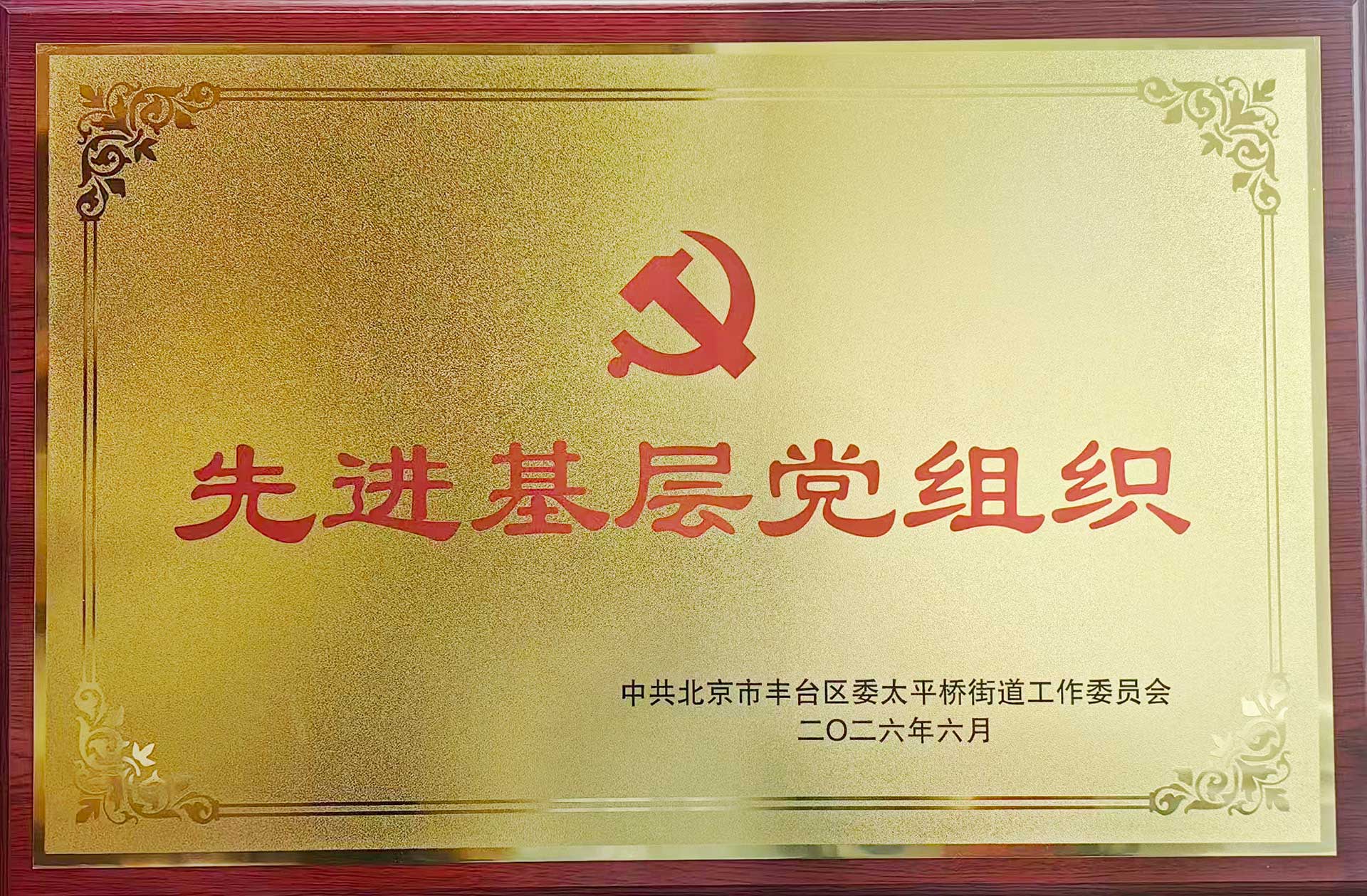 喜报｜党建引领践初心 载誉前行庆华诞——五大联赛网-五大联赛网（中国）招标集团党支部获评辖区“优秀基层党组织”